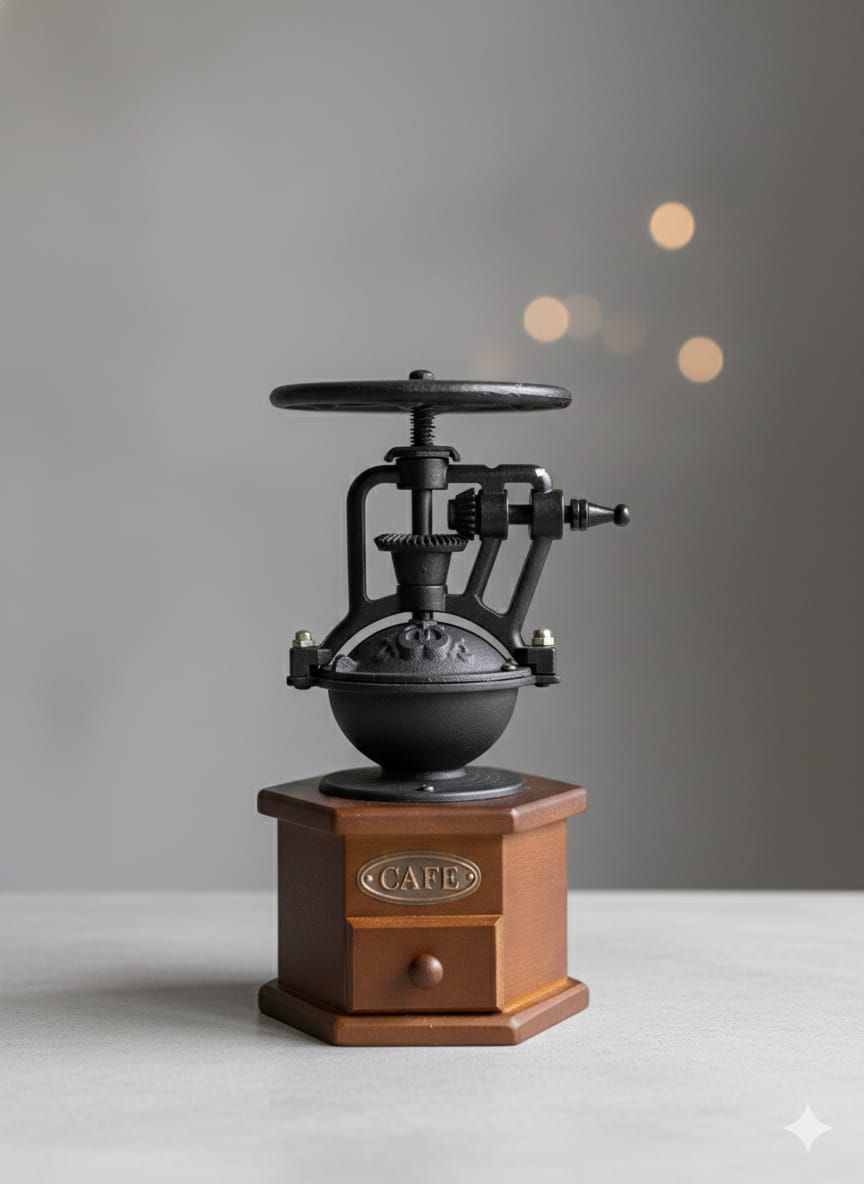 Wooden Hand Coffee G...